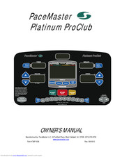 Pacemaster pro plus discount hr treadmill manual