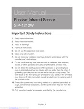 Samsung SIP-1212W User Manual