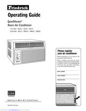 Friedrich QuietMaster KS10 Operating Manual
