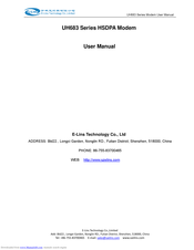 E-Lins UH683 Series User Manual