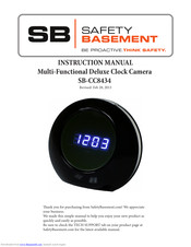 Safety Basement SB-CC8434 Instruction Manual