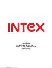 Intex U-AA Power User Manual