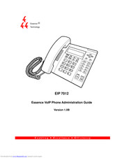 Essence Technology EIP 7012 Administration Manual