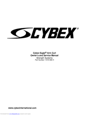 CYBEX Eagle 11070 Arm Curl Owner's And Service Manual