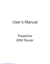 Repotec Powerline 85M User Manual