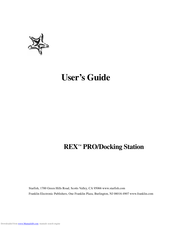 Franklin Rex Pro User Manual