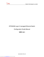 Stephen STES2026 Configuration Manual Manual