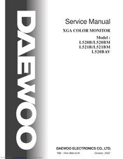 Daewoo L520B Service Manual