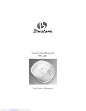 Binatone FM-320 Instruction Manual