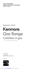 Kenmore 970-3364 Series Use & Care Manual