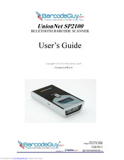 BarcodeGuy.com UnionNet SP2100 User Manual