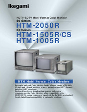 Ikegami HTM-1005R Brochure & Specs