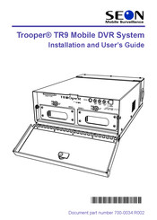 SEON Trooper TR9 Installation And User Manual