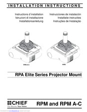 InFocus Elite RPM Installation Instructions Manual