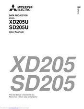 Mitsubishi Electric XD205 User Manual