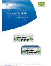 Lucom ER75i v2 SL User Manual