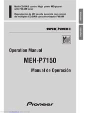 Pioneer MEH-P7150 Operation Manual