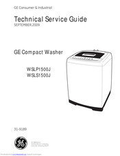 GE Consumer & Industrial WSLP1500J Technical Service Manual