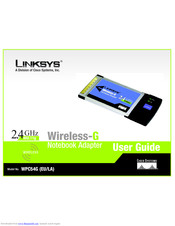 Linksys WPC54G EU User Manual