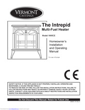 Vermont Castings The Intrepid 1695CE Homeowner's Installation And Operating Manual