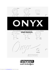 Dateq Onyx User Manual