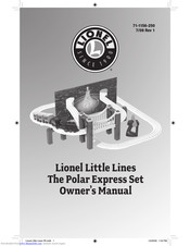 Lionel Little Lines The Polar Express Set Owner's Manual
