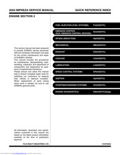 Subaru Impreza 2004 Service Manual