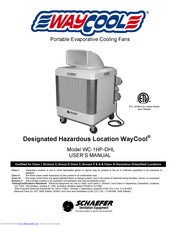 SCHAEFER Waycool WC-1HP-DHL User Manual