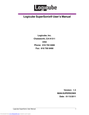 Logicube SuperSonix User Manual