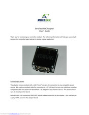 Applied Logic Engineering Serial to LANC Adapter User Manual