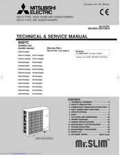 Mitsubishi Electric Mr.SLIM PU-P5YGAA Technical & Service Manual