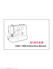 Singer 1409 Manuals Manualslib