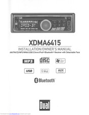 Dual XDMA6415 Installation & Owner's Manual
