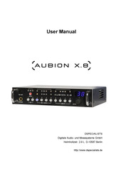 Dspecialists Aubion X.8 User Manual