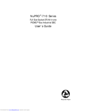 Adlink Technology NuPRO-710 Series User Manual
