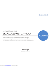 Cammsys Blacksys Cf 100 Manuals Manualslib