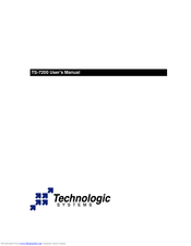 Technologic Systems TS-7200 User Manual