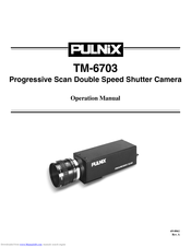 Pulnix TM-6703 Operation Manual