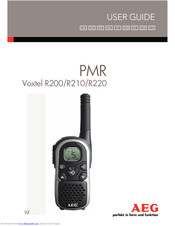 AEG Voxtel PMR R200 User Manual