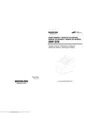 Bixolon SRP-370 - Two-color Direct Thermal Printer User Manual