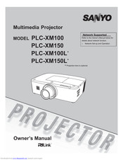 Sanyo Plc Xm150 Manuals Manualslib