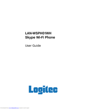 Logitec LAN-WSPH01WH User Manual