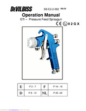 DeVilbiss GTi Operation Manual