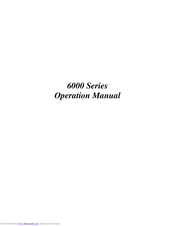 Topward 6603D Operation Manual