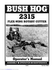Bush Hog 2315 Operator's Manual