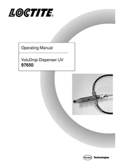 Loctite VoluDrop UV 97650 Operating Manual