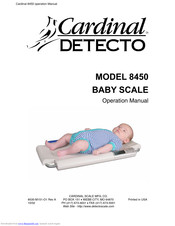 Cardinal Detecto 8450 Operation Manual