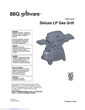 BBQ GrillWare GPF2414 Owner's Manual
