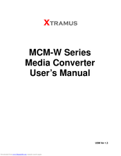 Xtramus MCM-8S22-W User Manual