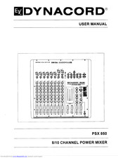 Dynacord PSX 850 User Manual